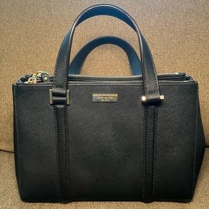 Black Leather Kate Spade Purse